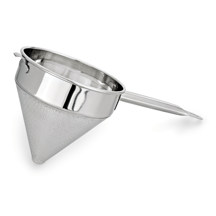 Spitzsieb Ø 24 cm, fein gelocht, CNS