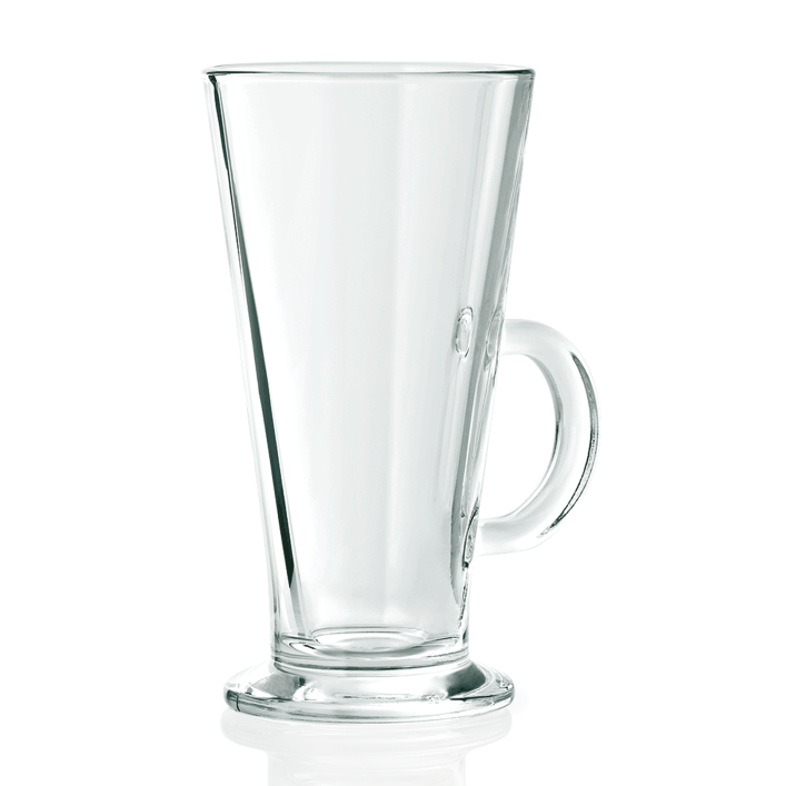 Eiskaffeeglas mit Henkelgriff, gehärtet - 0,27 ltr.
