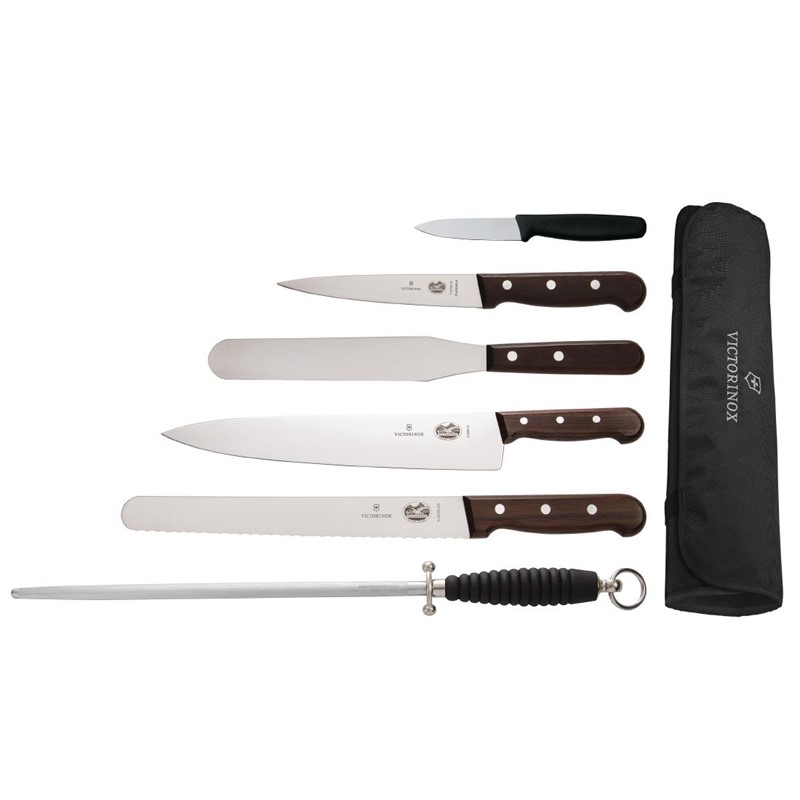Victorinox 6-teiliges Messerset mit 25cm Kochmesser