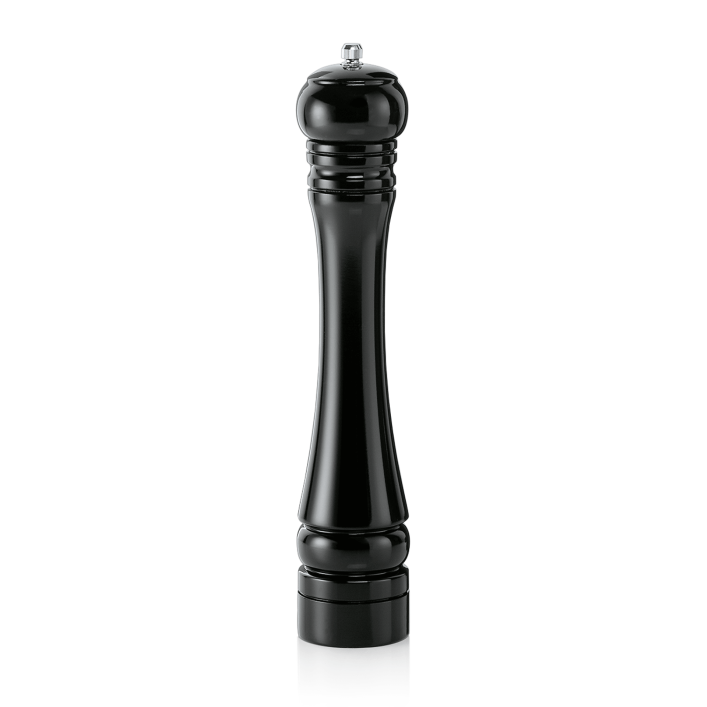 Holz-Pfeffermühle, schwarze Holzoptik, 32 cm