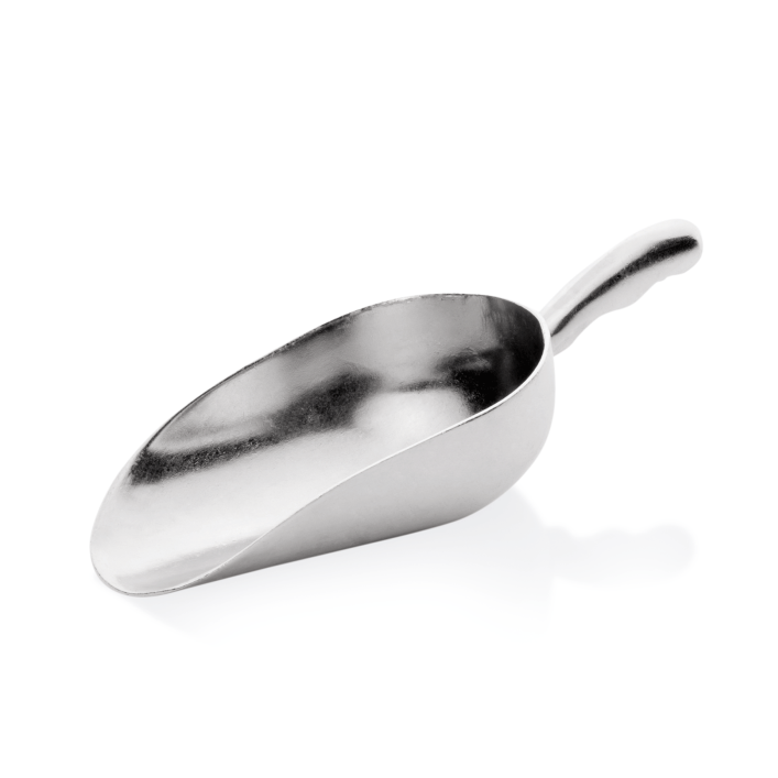 Alu-Mehrzweckschaufel, halbrund, 19 cm / 0,15 ltr.