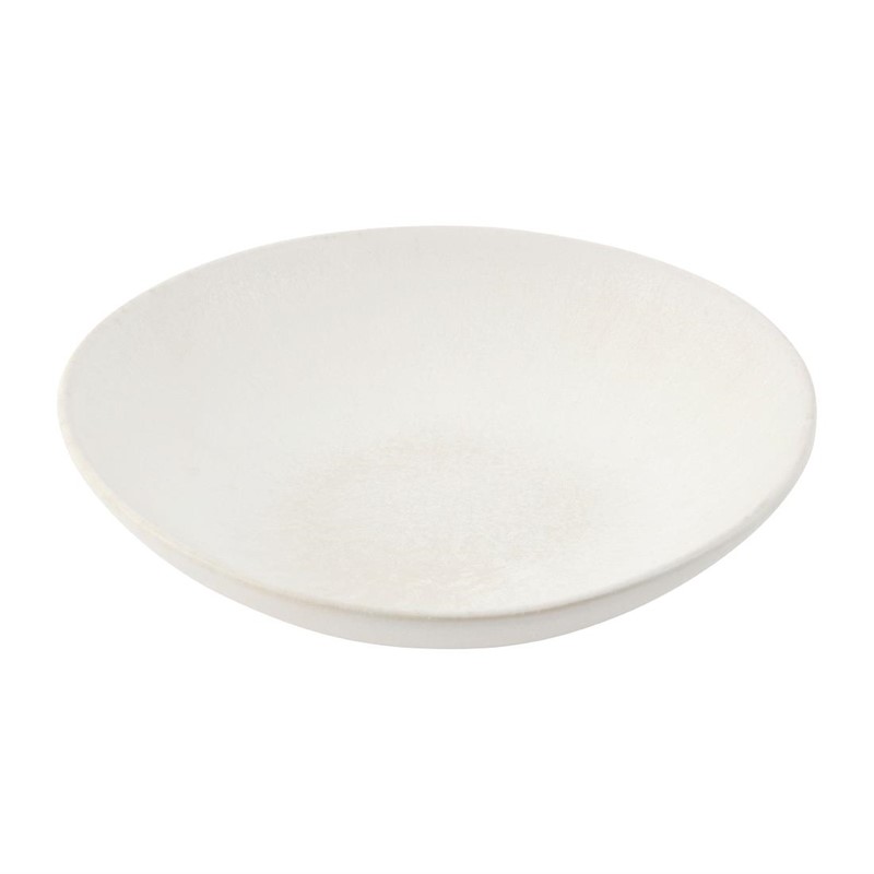 Olympia Build-A-Bowl Flache Schalen weiß 19cm (6 Stück)