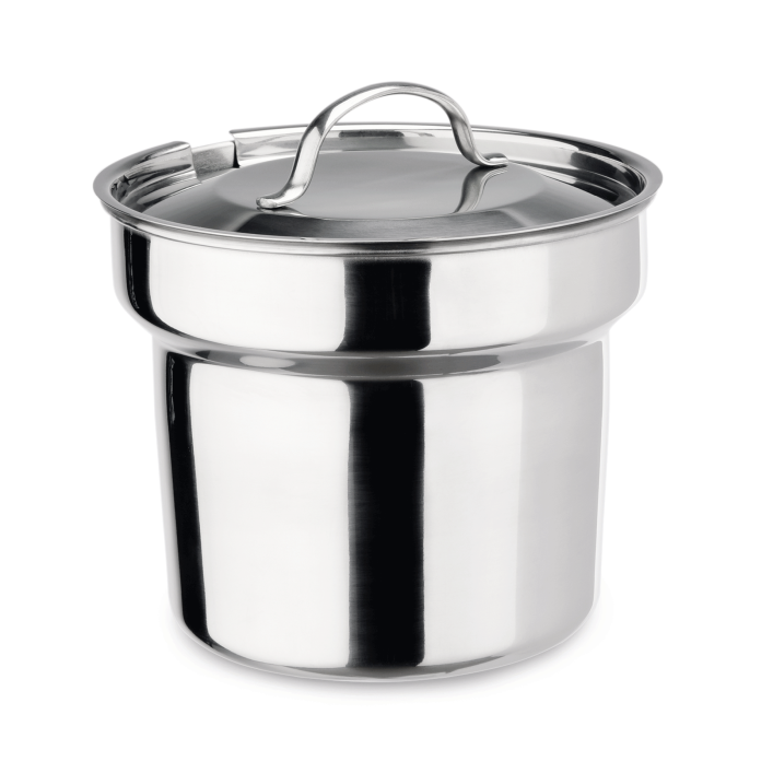 Bain Marie Topf mit Deckel, 4 ltr.