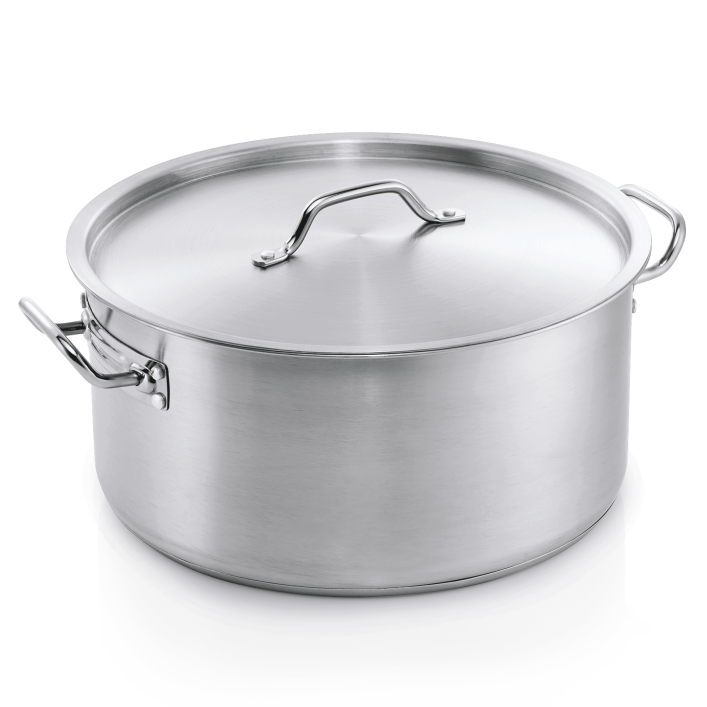 Bratentopf mit Deckel, Ø 36 cm/18 ltr. - Edelstahl