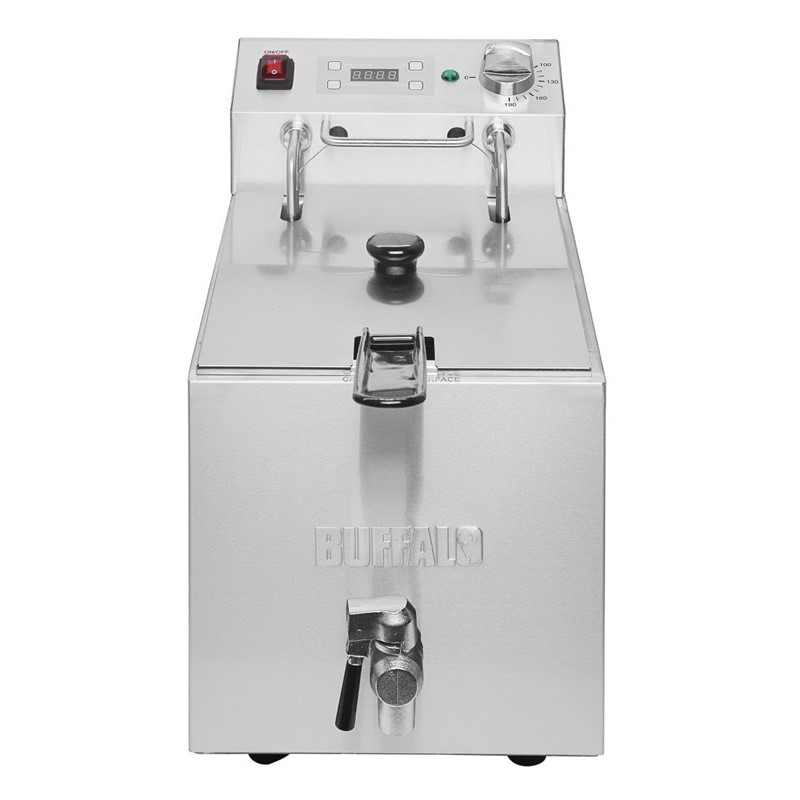Buffalo Fritteuse 8L 2,9kW mit Timer
