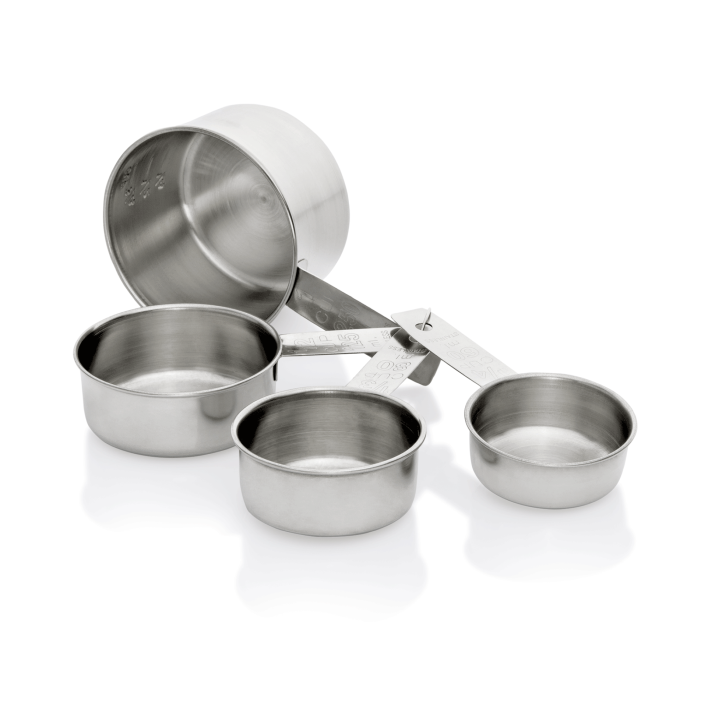 Messbecher Set, mit Stielgriff, 4-teilig, 60 /80 /125 / 250