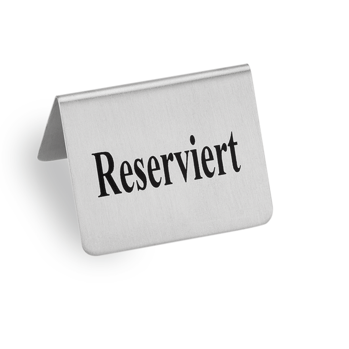 Reserviertschild