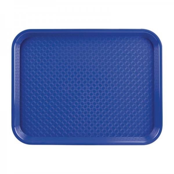Kristallon Fast-Food-Tablett blau 34,5 x 26,5cm
