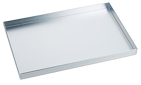 Auslageblech Aluminium 30x20cm