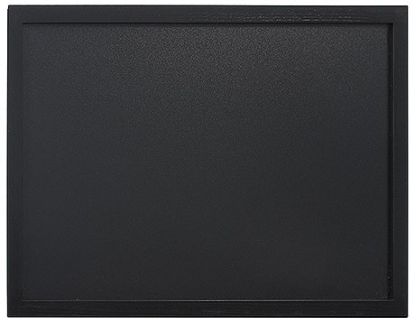 Wandkreidetafel, schwarz 80 cm