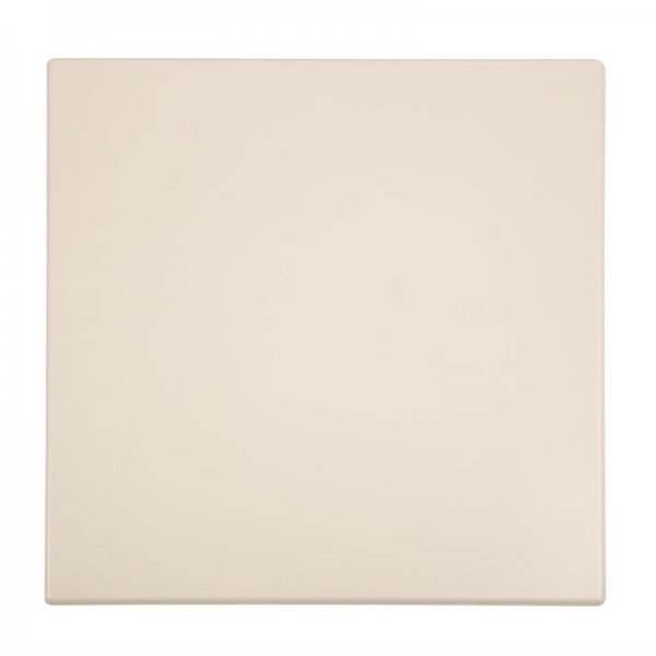 Bolero quadratische Tischplatte weiß 60cm
