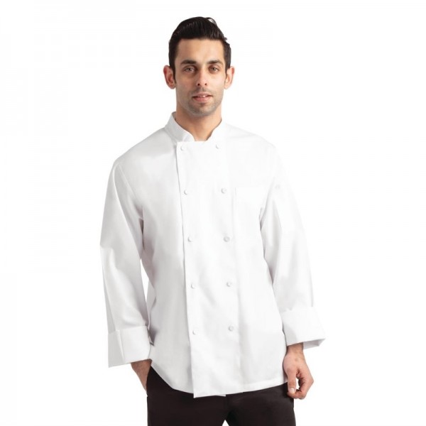 Chef Works Calgary Cool Vent Unisex Kochjacke Weiß XL