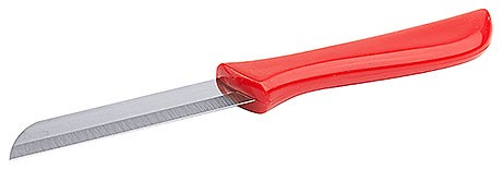 Küchenmesser mit rotem Griff