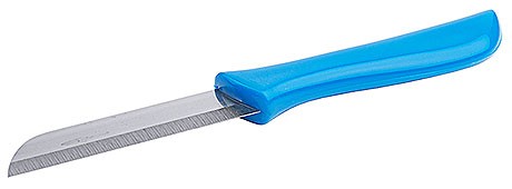 Küchenmesser mit blauem Griff