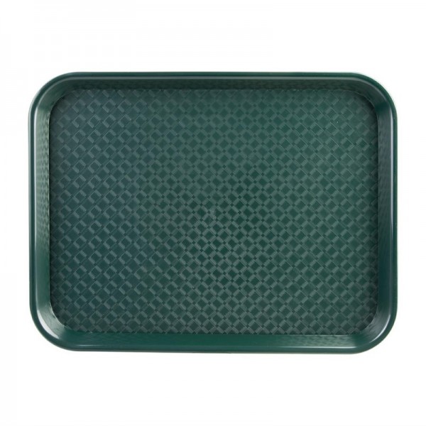 Kristallon Fast-Food-Tablett grün 45 x 35cm