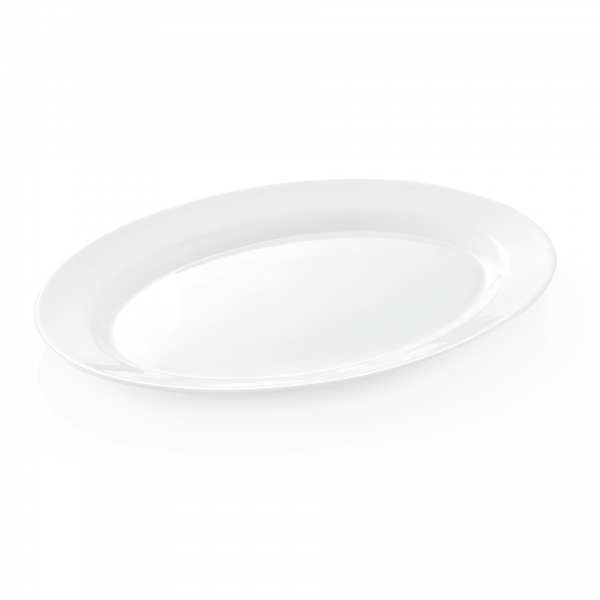 Opalglas-Platte, oval, 30 x 21 cm - Serie Uni