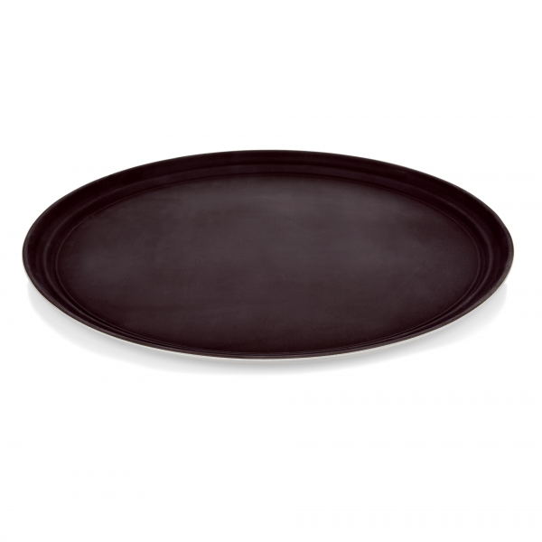 PP-Tablett, rutschfest, schwarz - 29x22 cm